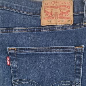 Levi's 502 Blue Jeans 34 x 30
